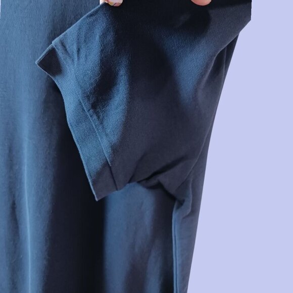 Håndværk Classic Pique Polo Shirt Mens Short Sleeve Navy Blue Size Medium - Picture 12 of 13